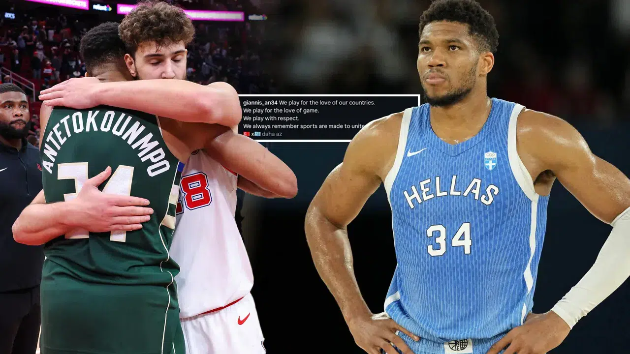 NBA, Giannis'in kulağını mı çekti? Antetokounmpo'dan Türk bayrağına hakaret sonrası özür mesajı