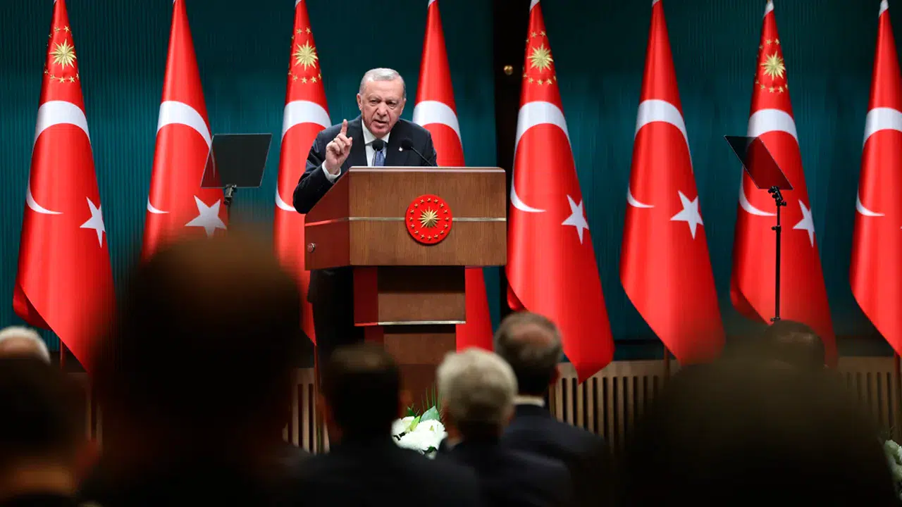 Kabine toplantısının ardından açıklamada bulunan Cumhurbaşkanı Erdoğan: "Amerika ziyaretimiz fevkaledenin fevkindeydi"