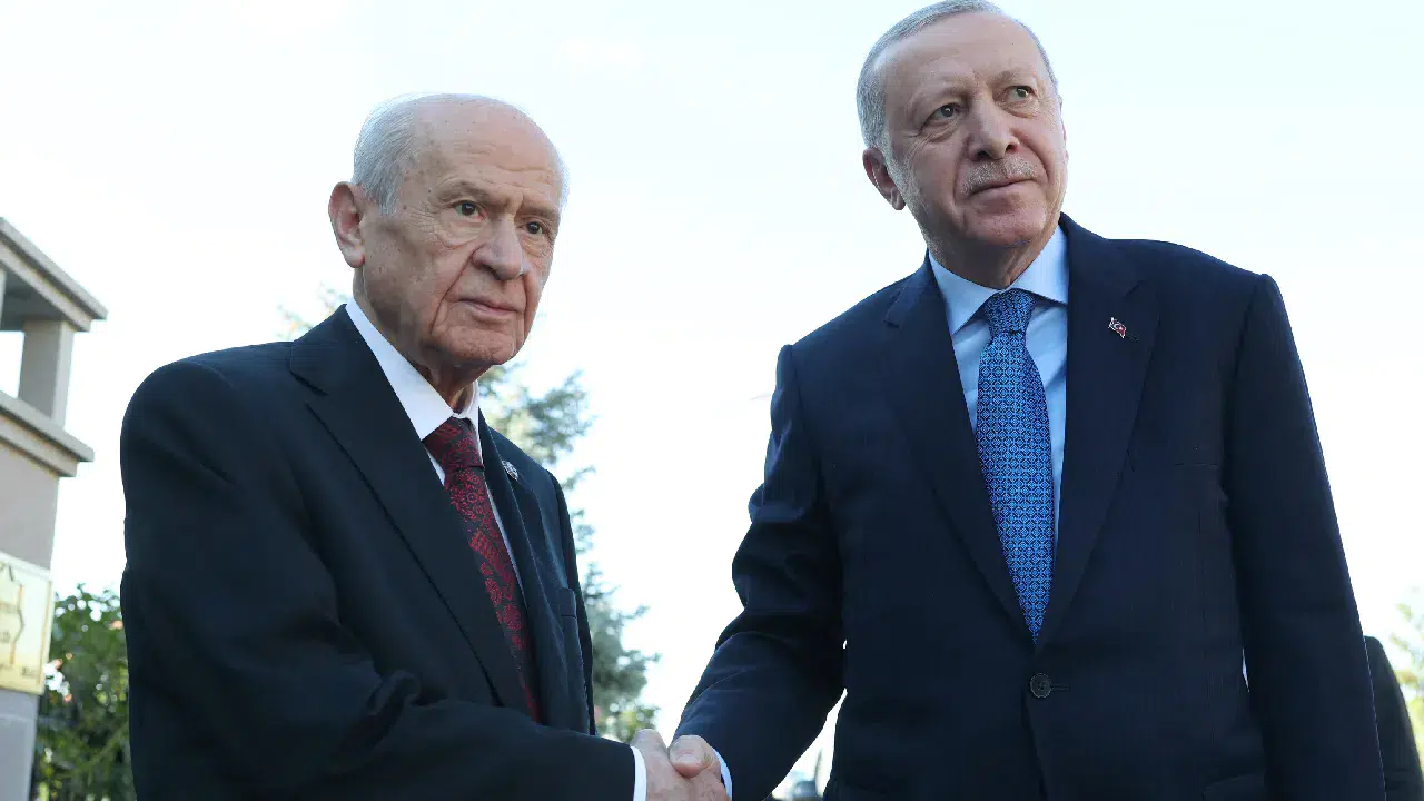 Erdoğan’dan Bahçeli’ye Ankara’daki konutunda ziyaret