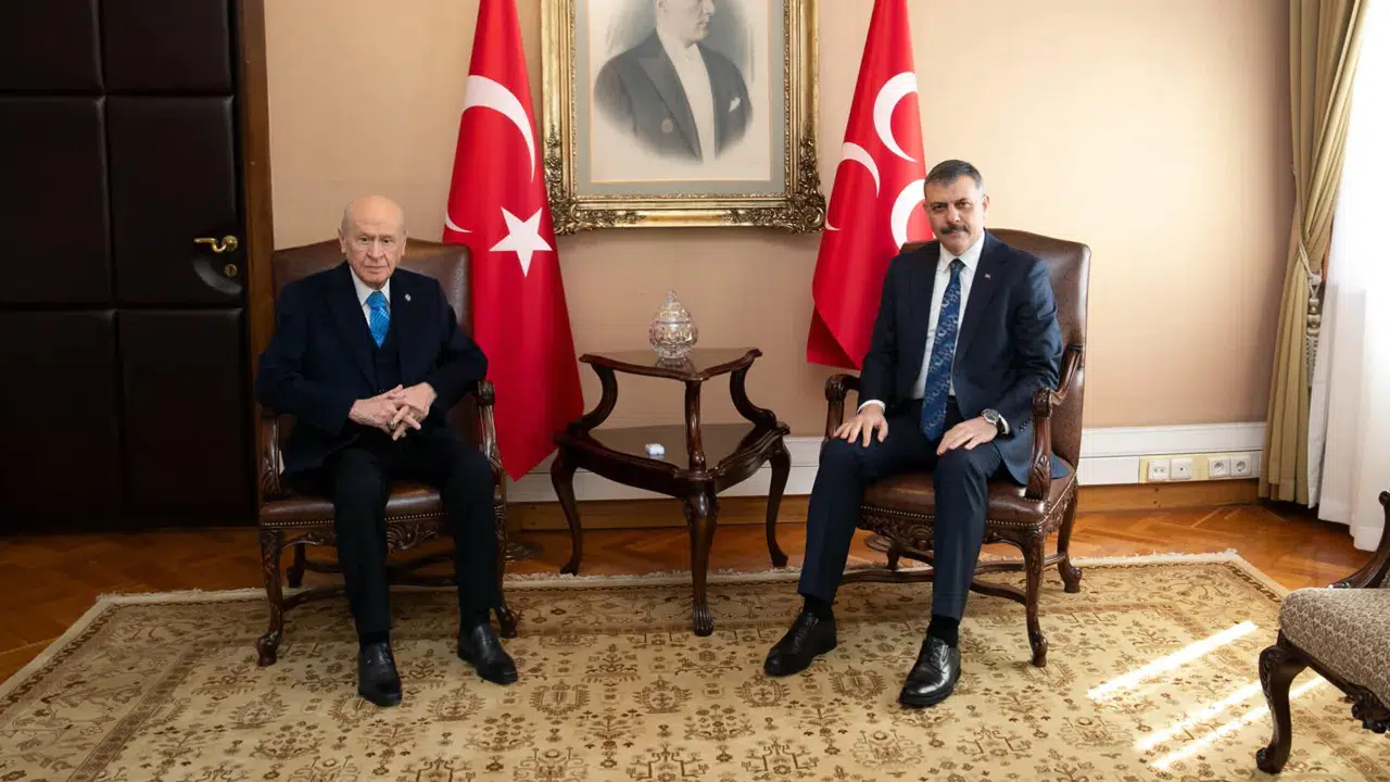 İçişleri Bakanı Mustafa Çiftçi’den Devlet Bahçeli’ye ziyaret