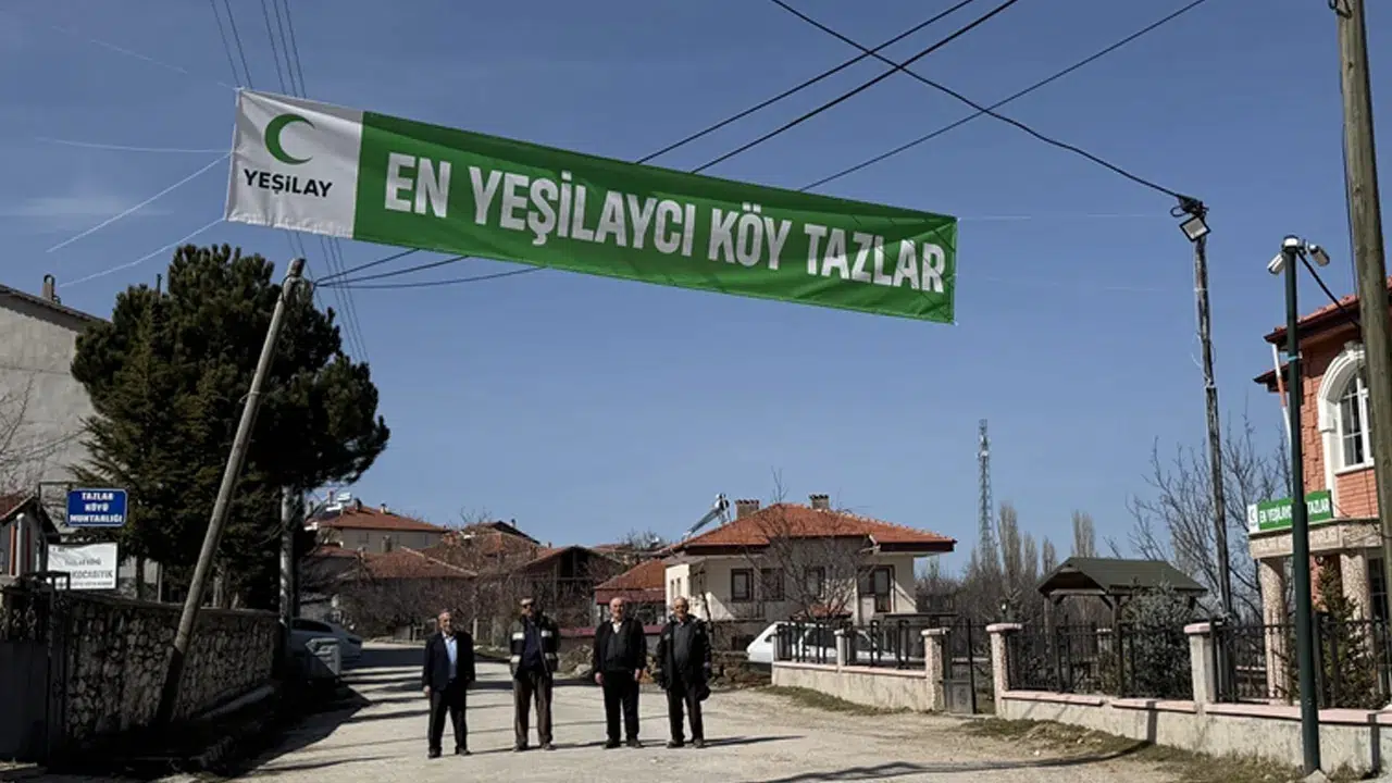 Bu köyde alkol, sigara ve kumar bulunmuyor: Türkiye’nin “En Yeşilaycı Köyü” seçildi