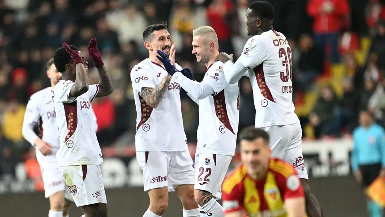 Trabzonspor deplasmanda Kayserispor'u 3-1 mağlup etti