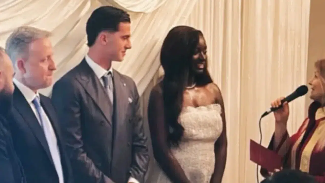 Milli futbolcu Bertuğ Yıldırım Portekizli sevgilisiyle evlendi