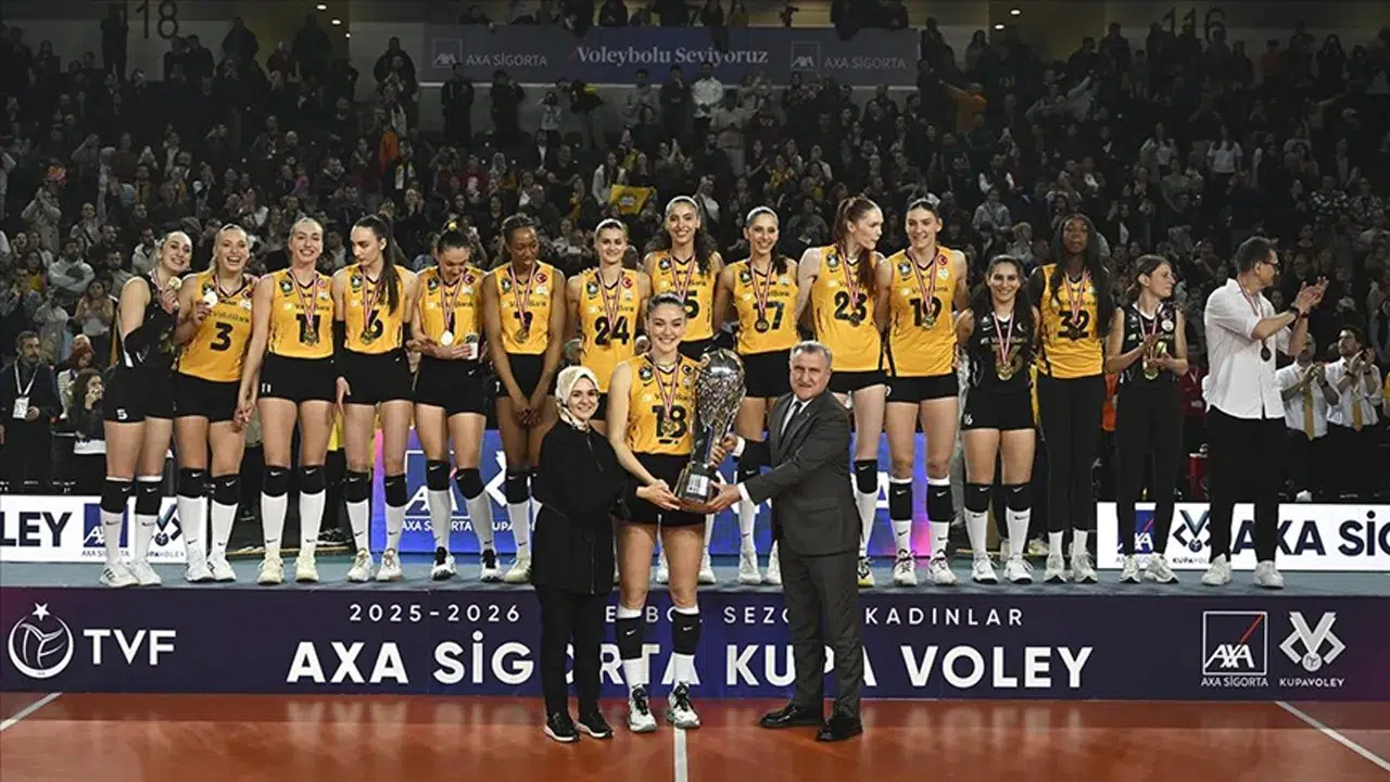 VakıfBank Kupa Voley şampiyonu oldu!