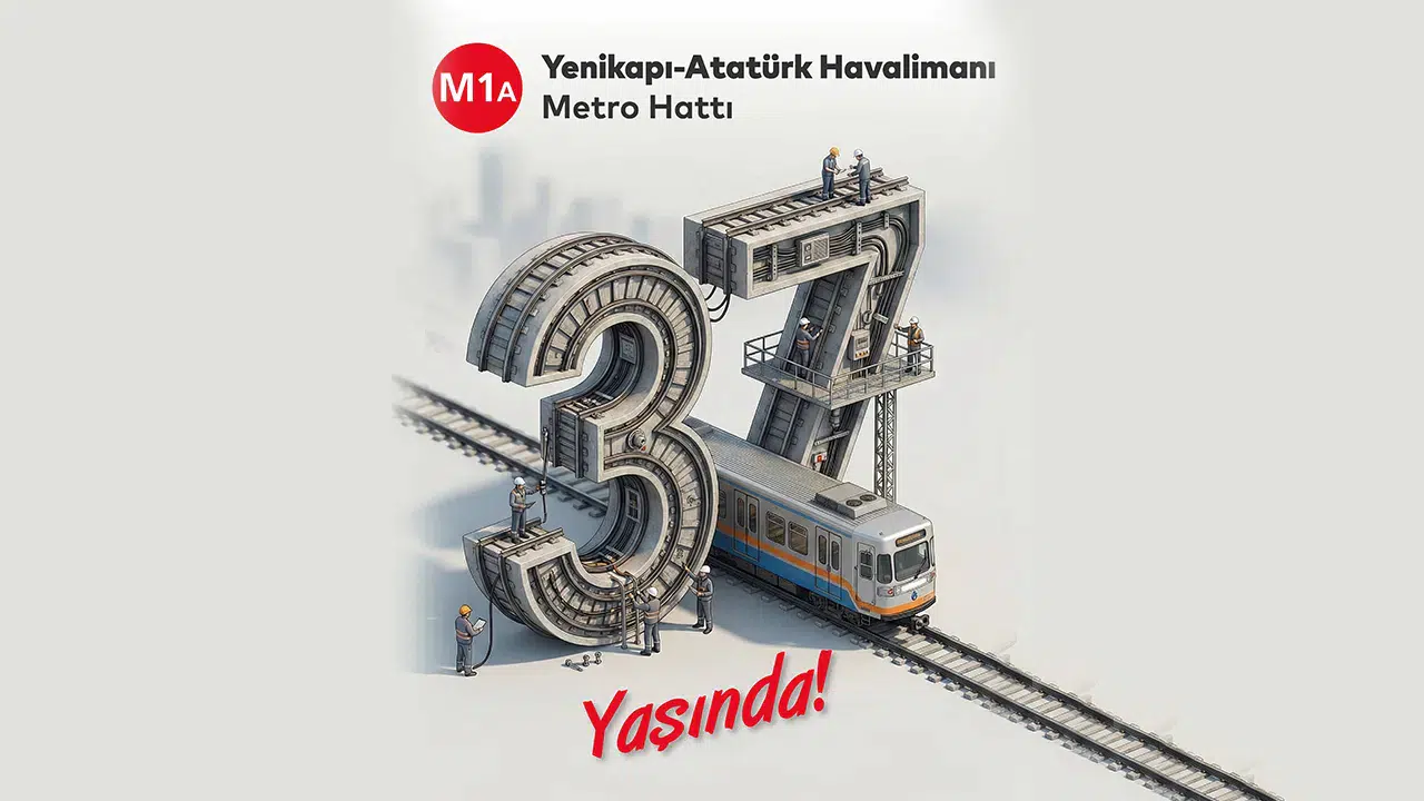 İstanbul'un ilk modern metrosu 37. yaşını kutluyor