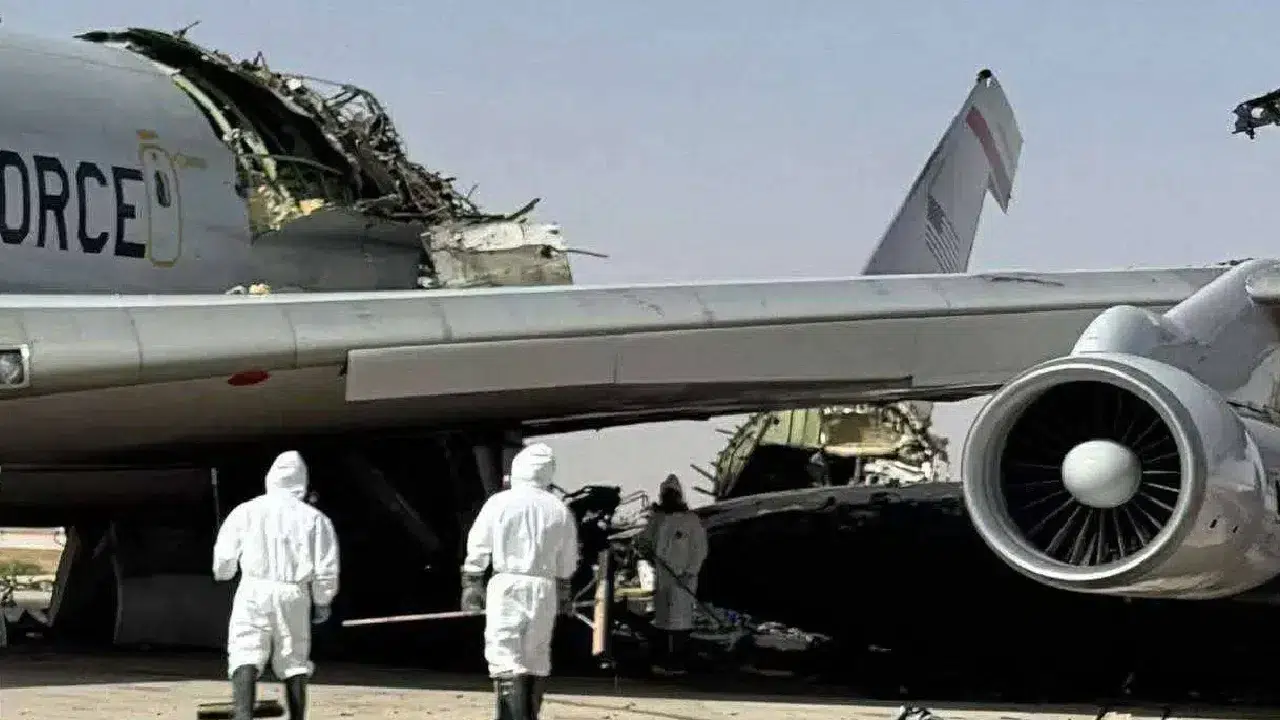 İran’ın saldırısında ABD’nin AWACS uçağı imha edildi