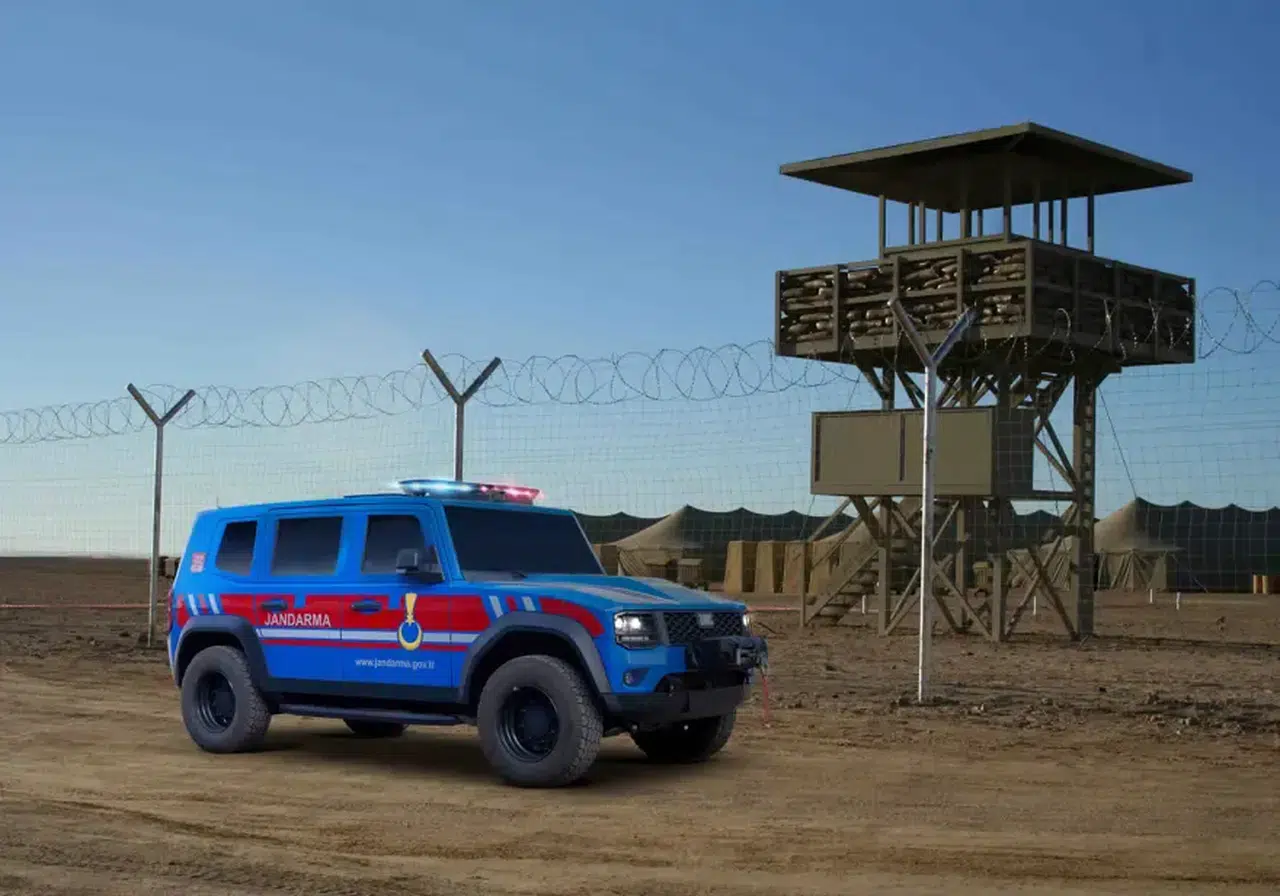 Türkiye’nin ilk zırhlı SUV’u TULGA 4x4 göreve başladı