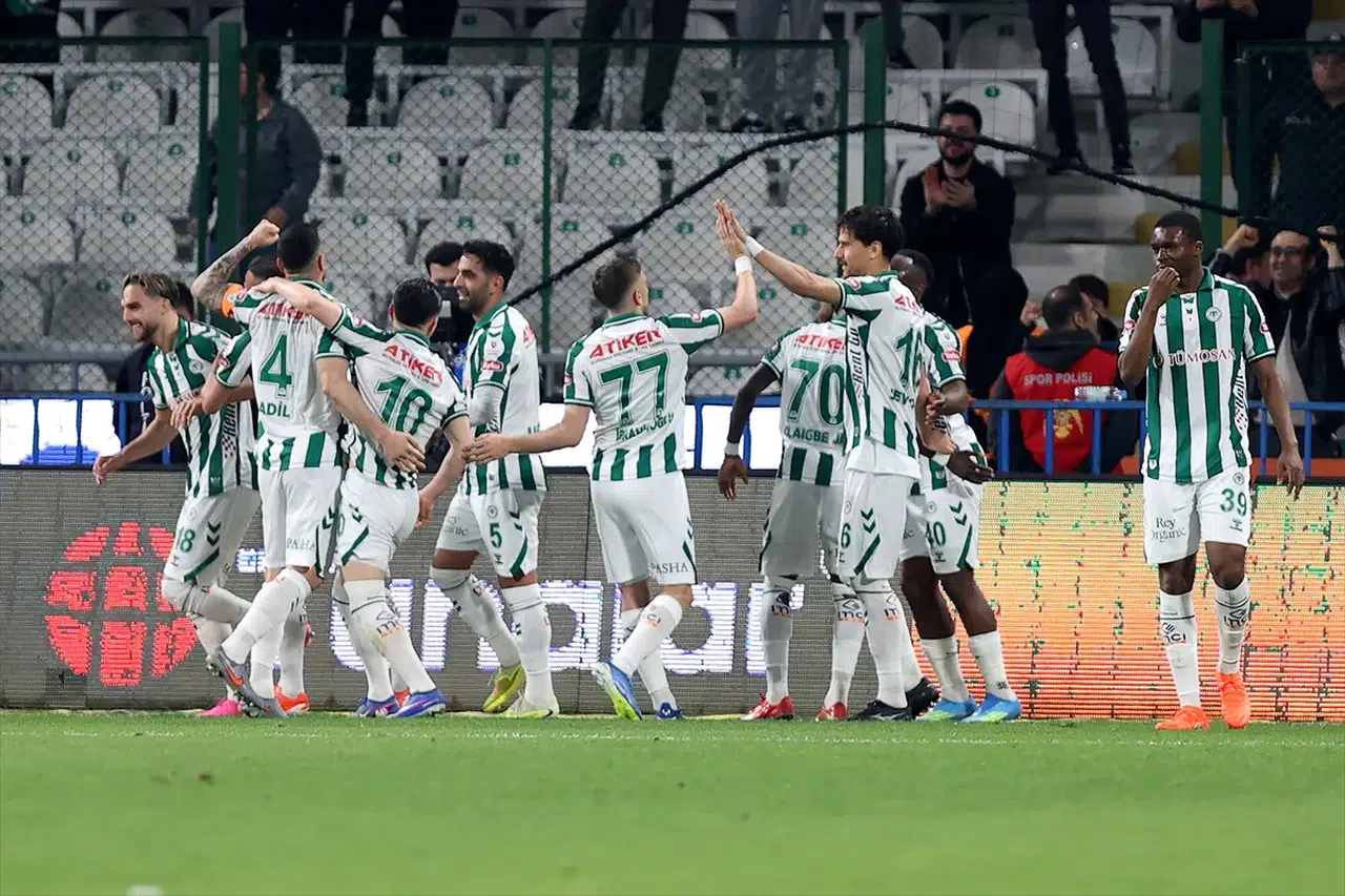 Konyaspor, Trabzonspor'u Berkan Kutlu'nun golleriyle yendi