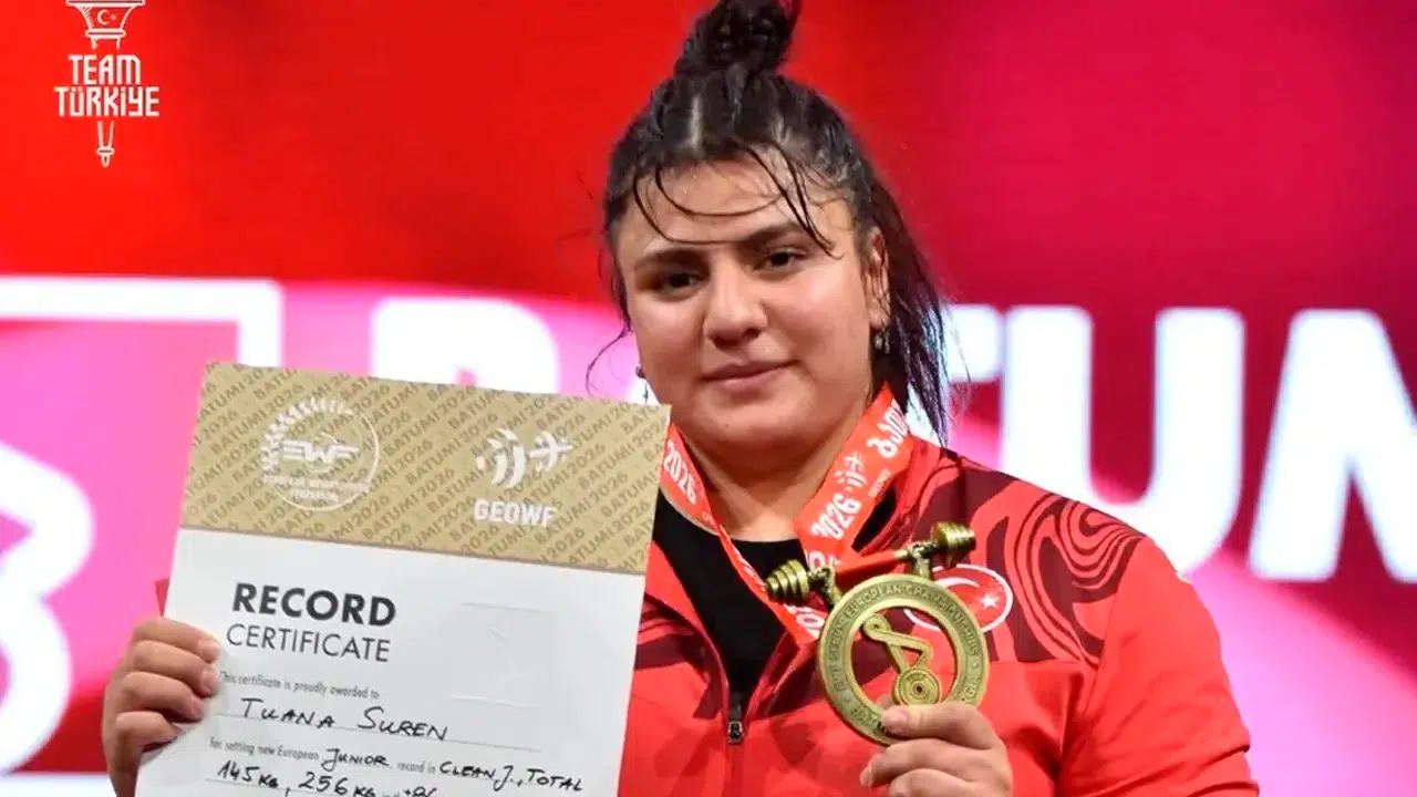 Tuana Süren’den Avrupa rekoruyla gelen bronz madalya
