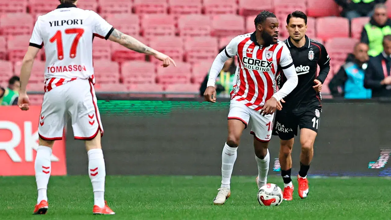 Beşiktaş, Samsun'da istediği sonucu alamadı