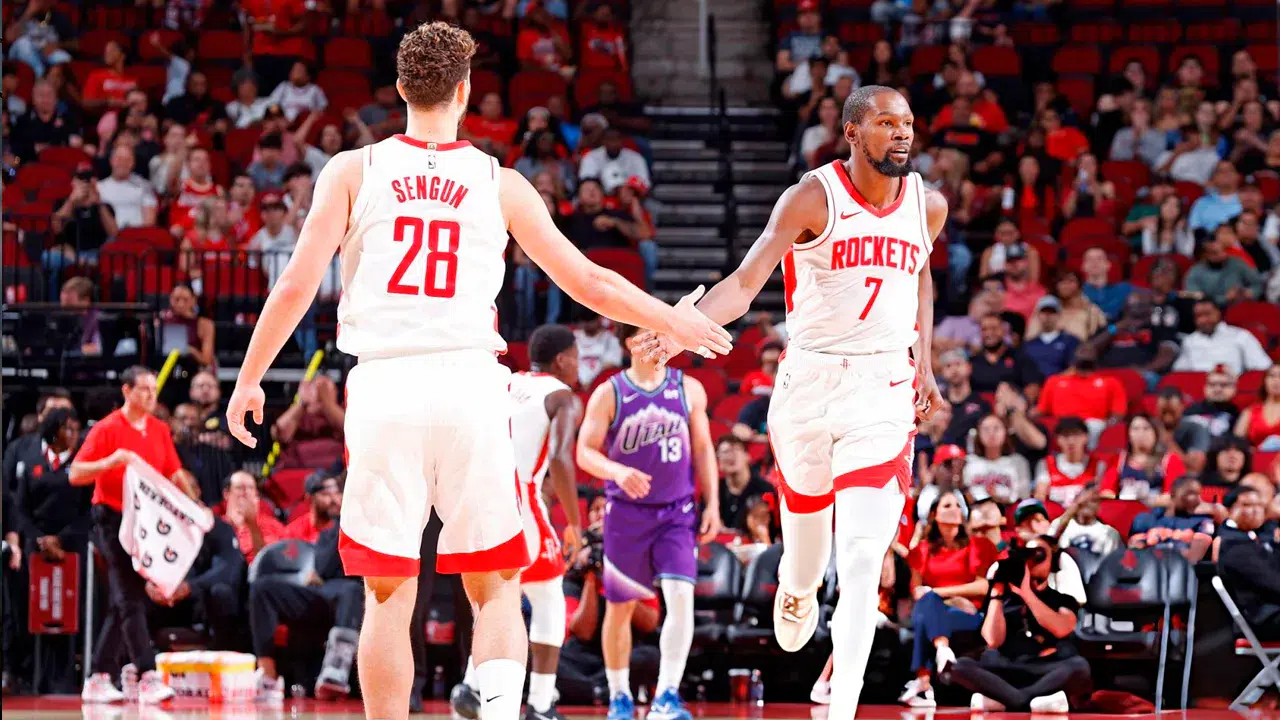 Houston Rockets dolu dizgin: Alperen Şengün ve Durant galibiyeti getirdi