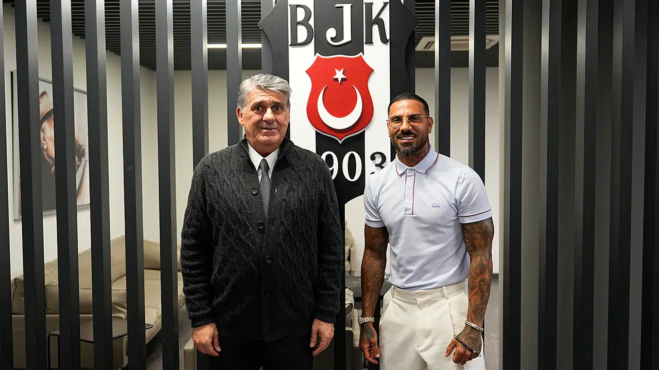 Ricardo Quaresma’dan Beşiktaş’a anlamlı ziyaret