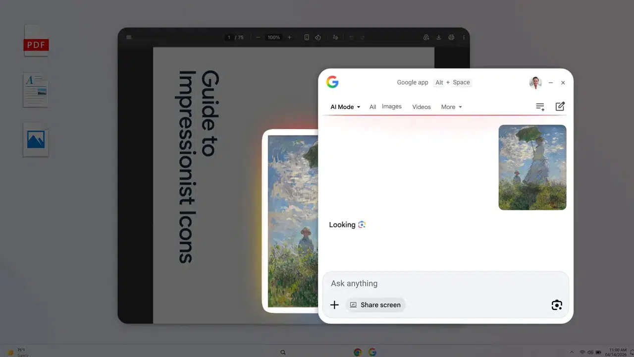 Google’dan Windows kullanıcılarına yapay zekalı arama uygulaması