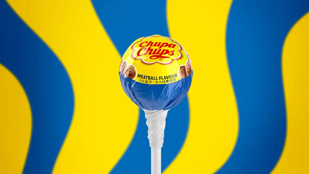 1 Nisan şakası gerçek oldu: IKEA ve Chupa Chups’tan köfteli lolipop