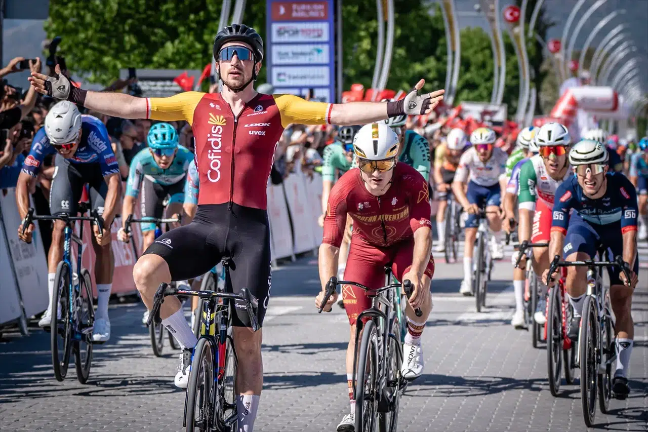 61. Cumhurbaşkanlığı Türkiye Bisiklet Turu'nda dördüncü etap sona erdi