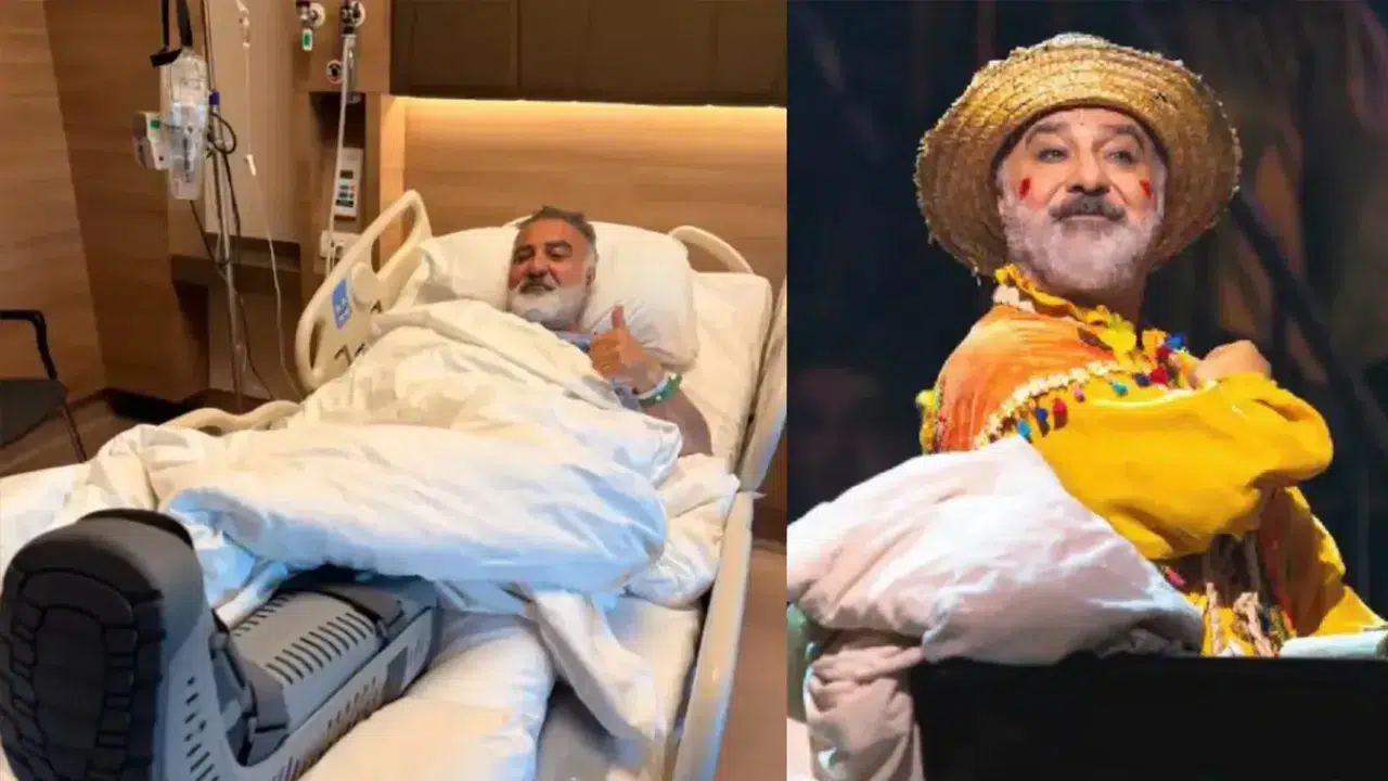 Cengiz Bozkurt ameliyat oldu: Sahnede aşil tendonu koptu