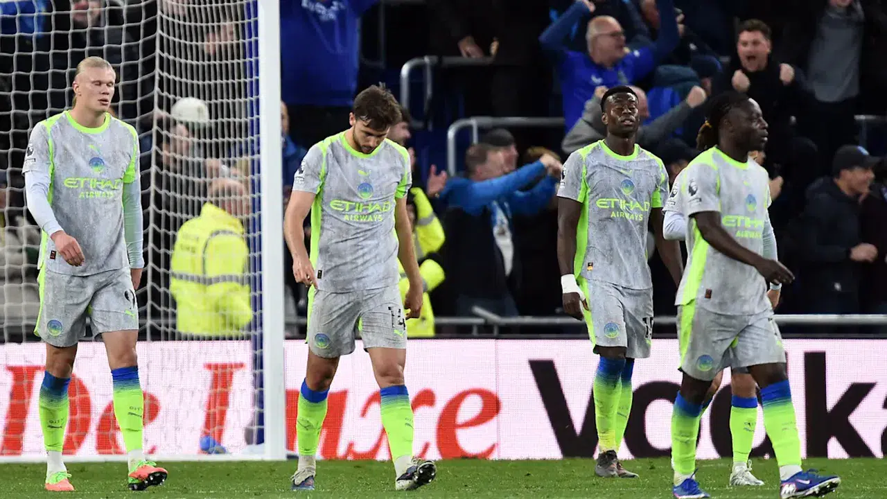 Manchester City, Everton deplasmanında puan bıraktı: Şampiyonluk yolunda kritik kayıp