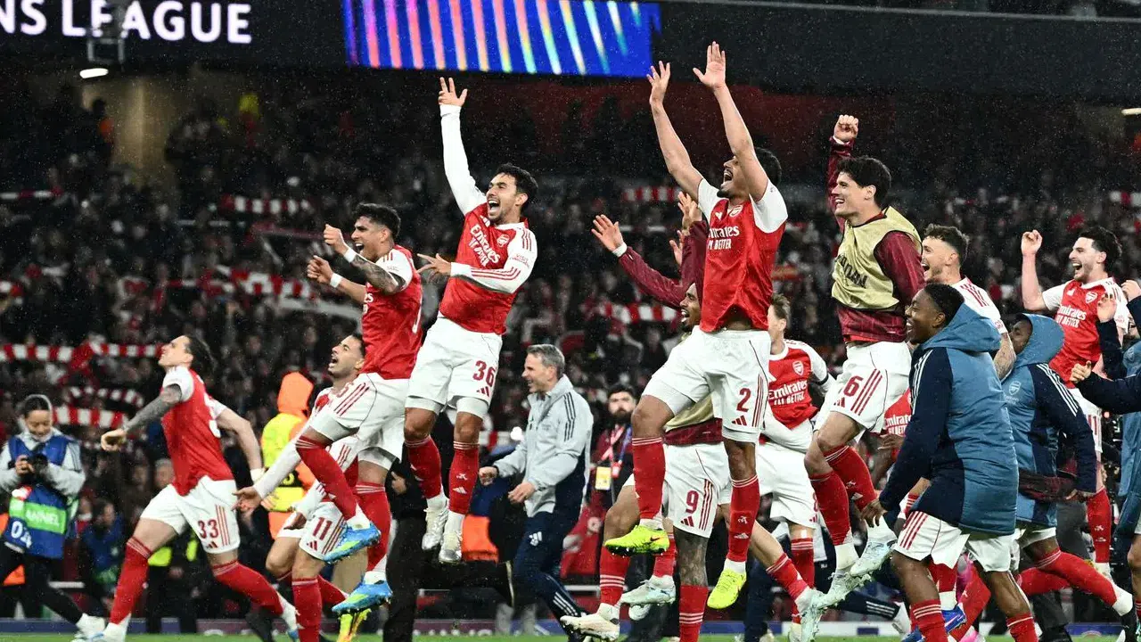 Arsenal, 20 yıl sonra Şampiyonlar Ligi finalinde!