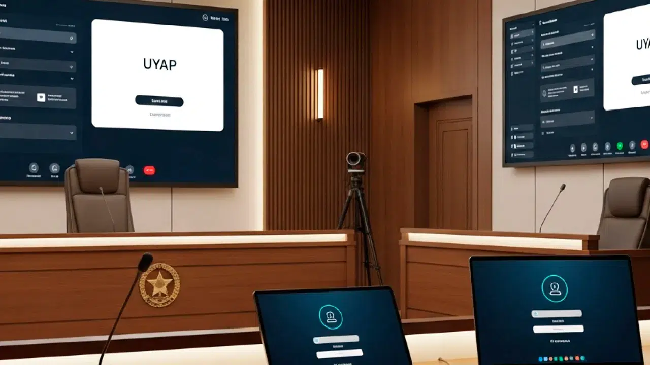 Yargıda dijital devrim: 5,3 milyondan fazla duruşma ekran başında yapıldı