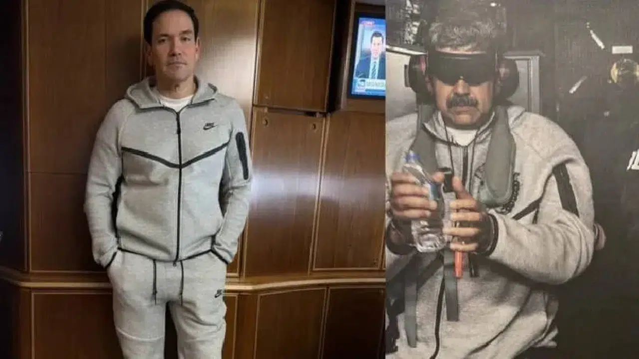 ABD Dışişleri Bakanı Rubio, Çin'e giderken Maduro'nun eşofmanlarını giydi