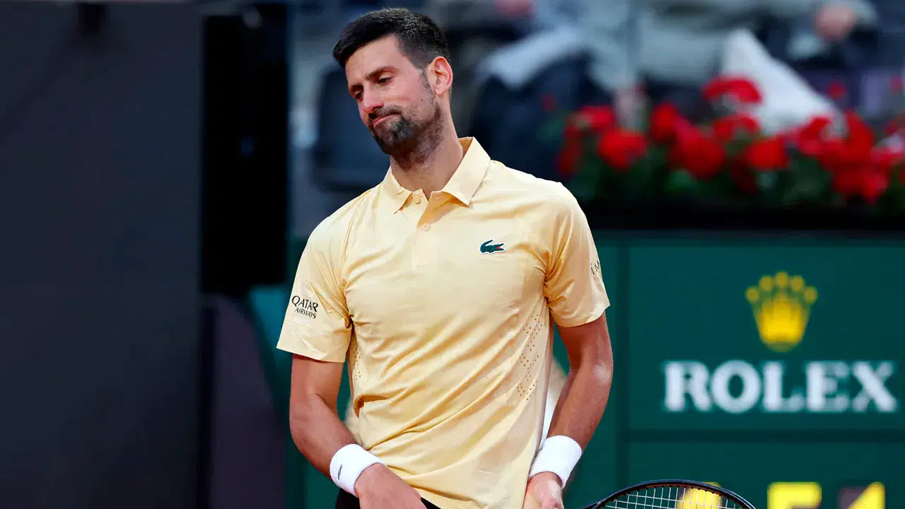 Roma’da Djokovic depremi: İlk maçında 20 yaşındaki rakibine boyun eğdi