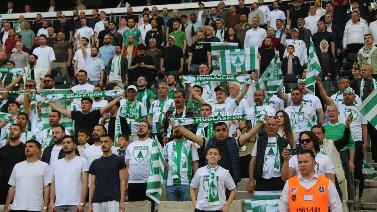 Muğlaspor Trendyol 1. Lig'e yükseldi