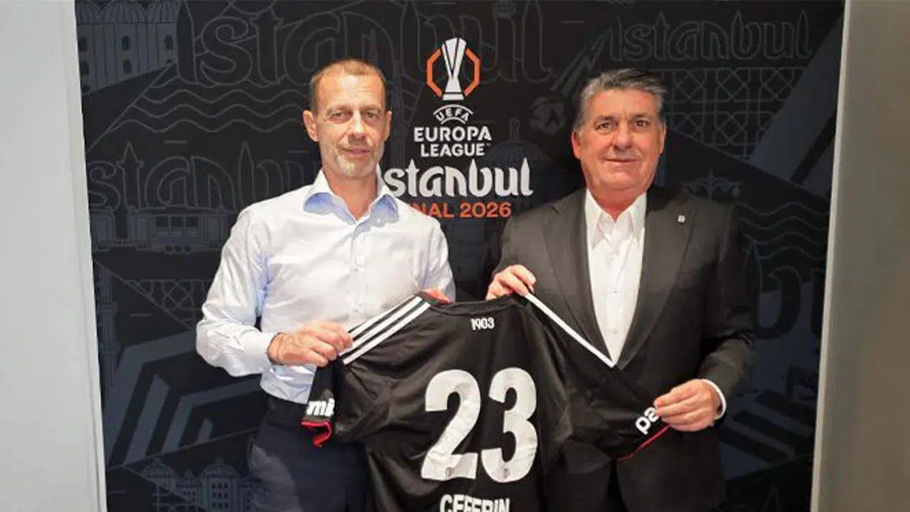 Serdal Adalı, UEFA Başkanı Aleksander Ceferin ile İstanbul’da bir araya geldi