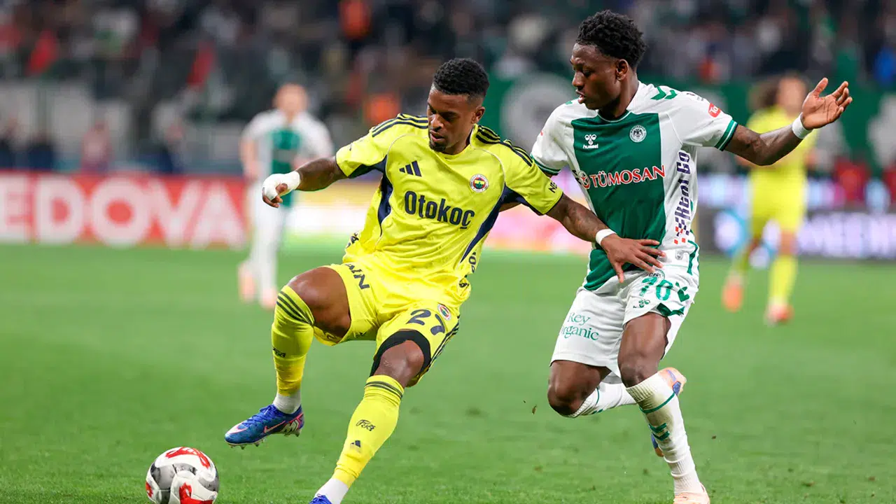 Fenerbahçe, Konya deplasmanında üç puanı üç golle aldı