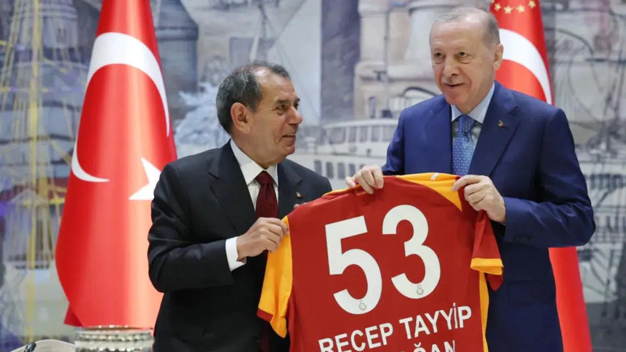 Cumhurbaşkanı Erdoğan, şampiyon Galatasaray’ı kabul etti