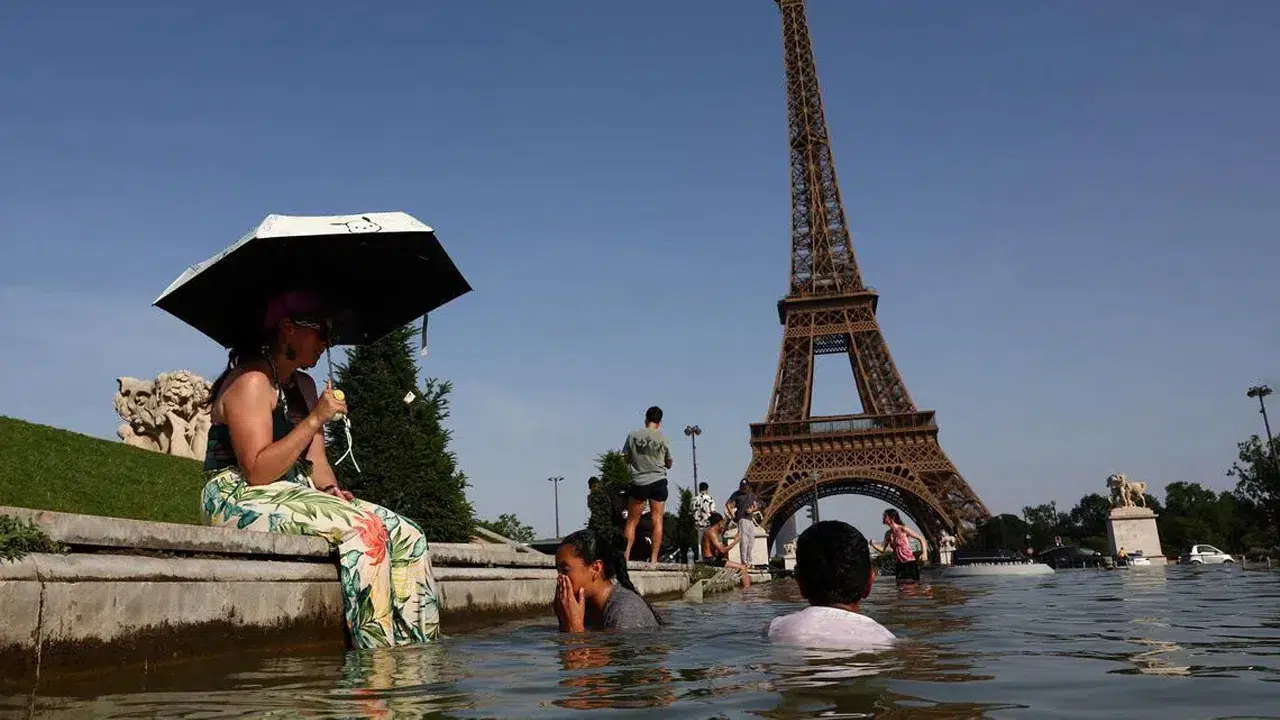 Paris’te sıcak hava krizi büyüdü: Alkol tüketimi yasaklandı, hastaneler doldu