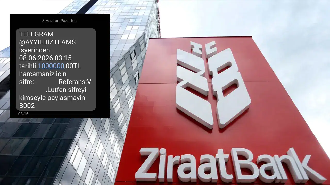 Ziraat Bankası kullanıcılarını tedirgin eden SMS iddiası: “Ayyıldız Teams” mesajları gündem oldu