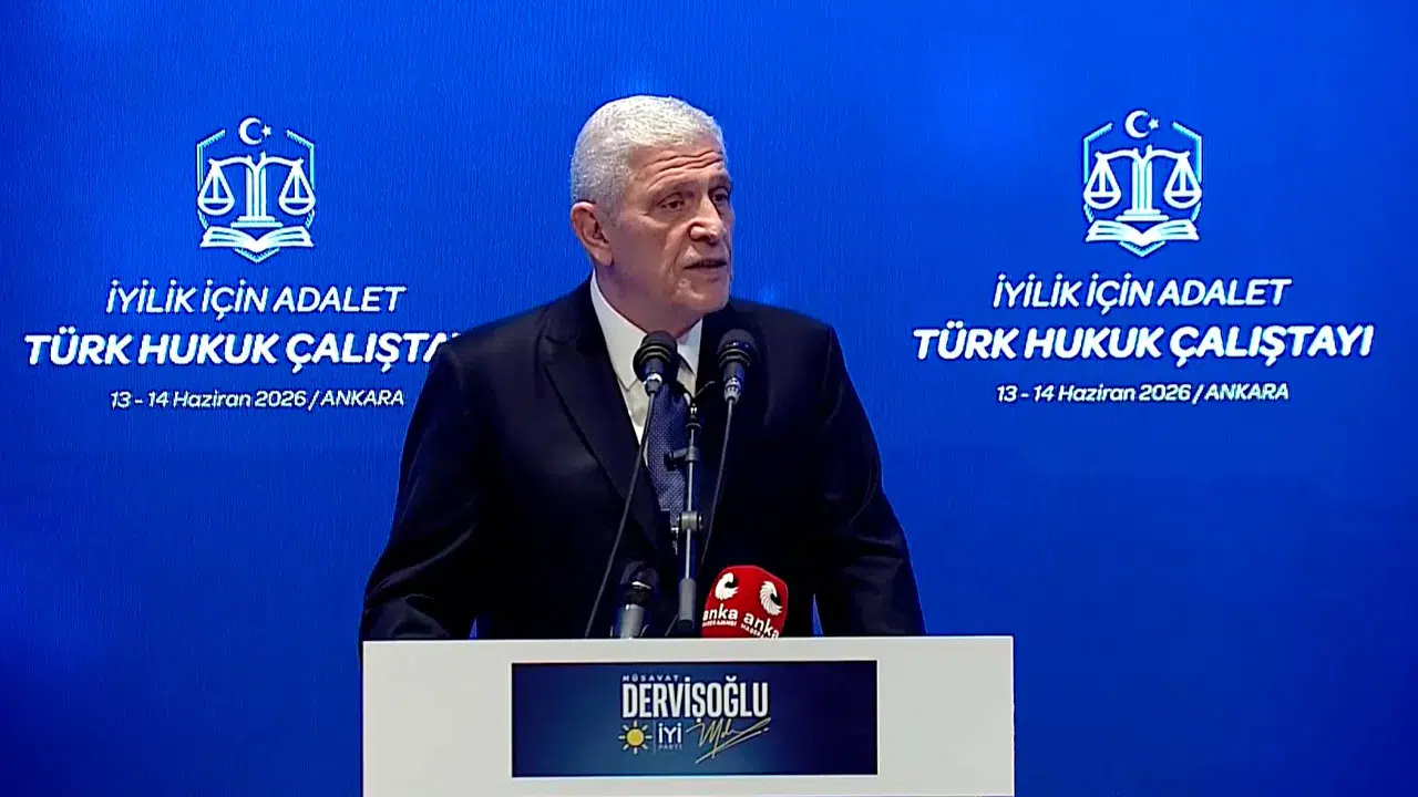 İyi Parti lideri Dervişoğlu: Devletin derini olmaz, hukuku olur