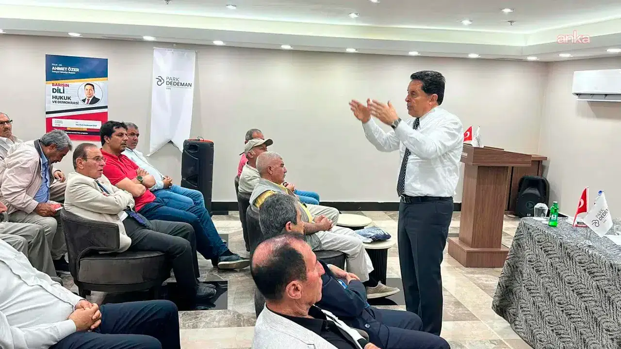 Ahmet Özer'den kayyum ve barış süreci eleştirisi: Silahı gömmek ya da teslim etmek yerine yakmak iradedir