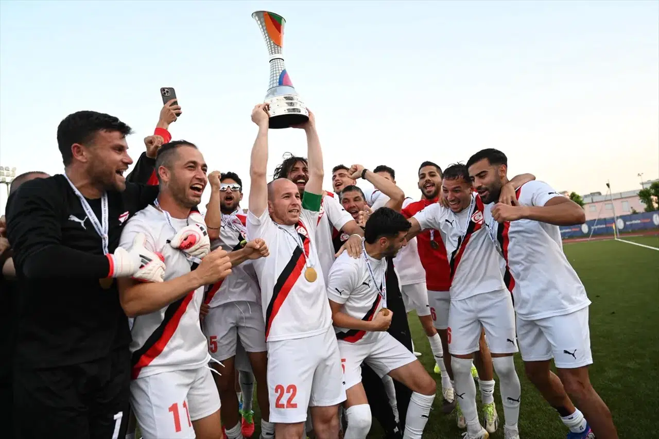 KKTC Avrupa şampiyonu: CONIFA finalinde Padania’yı 6-1 mağlup etti