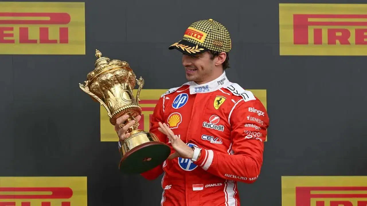 Formula 1 Büyük Britanya Grand Prix'sini Charles Leclerc kazandı