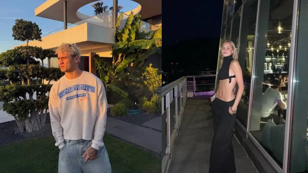 Rapçi Çakal ile model Helene Isen'in aşkı İtalya tatilinde ortaya çıktı