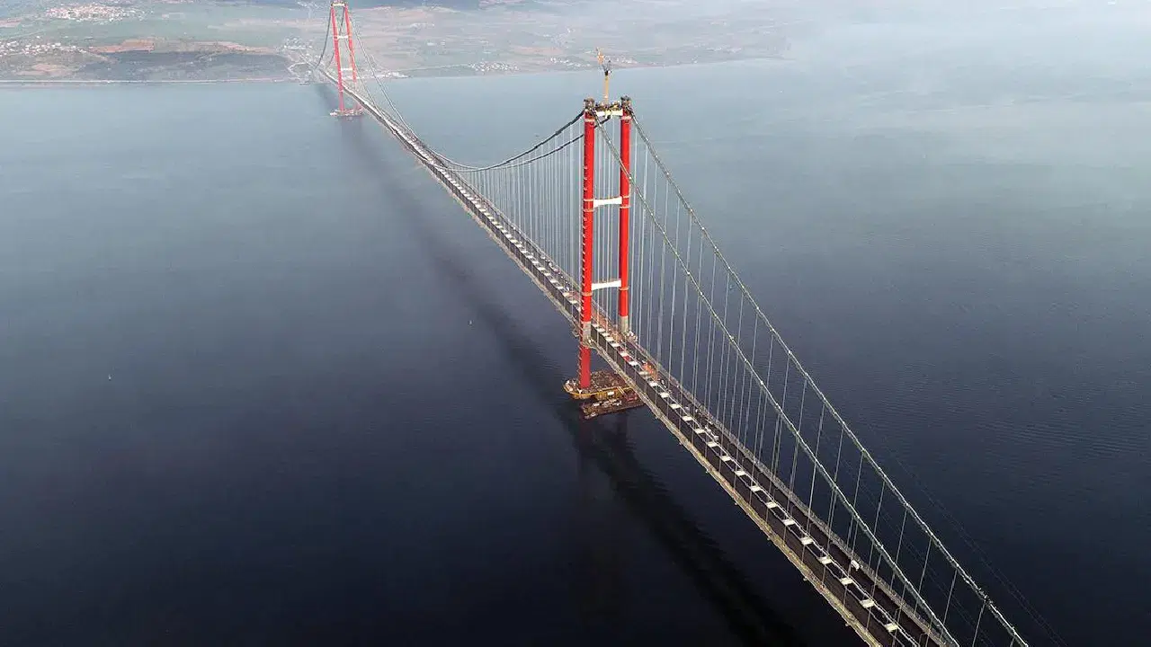 Çanakkale Boğazı fırtına nedeniyle çift yönlü trafiğe kapatıldı