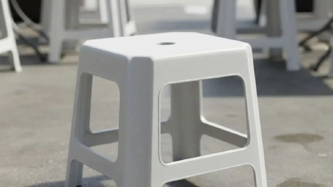 Plastik sandalyelerin ortasındaki delik neden var? Meğer sebebi buymuş