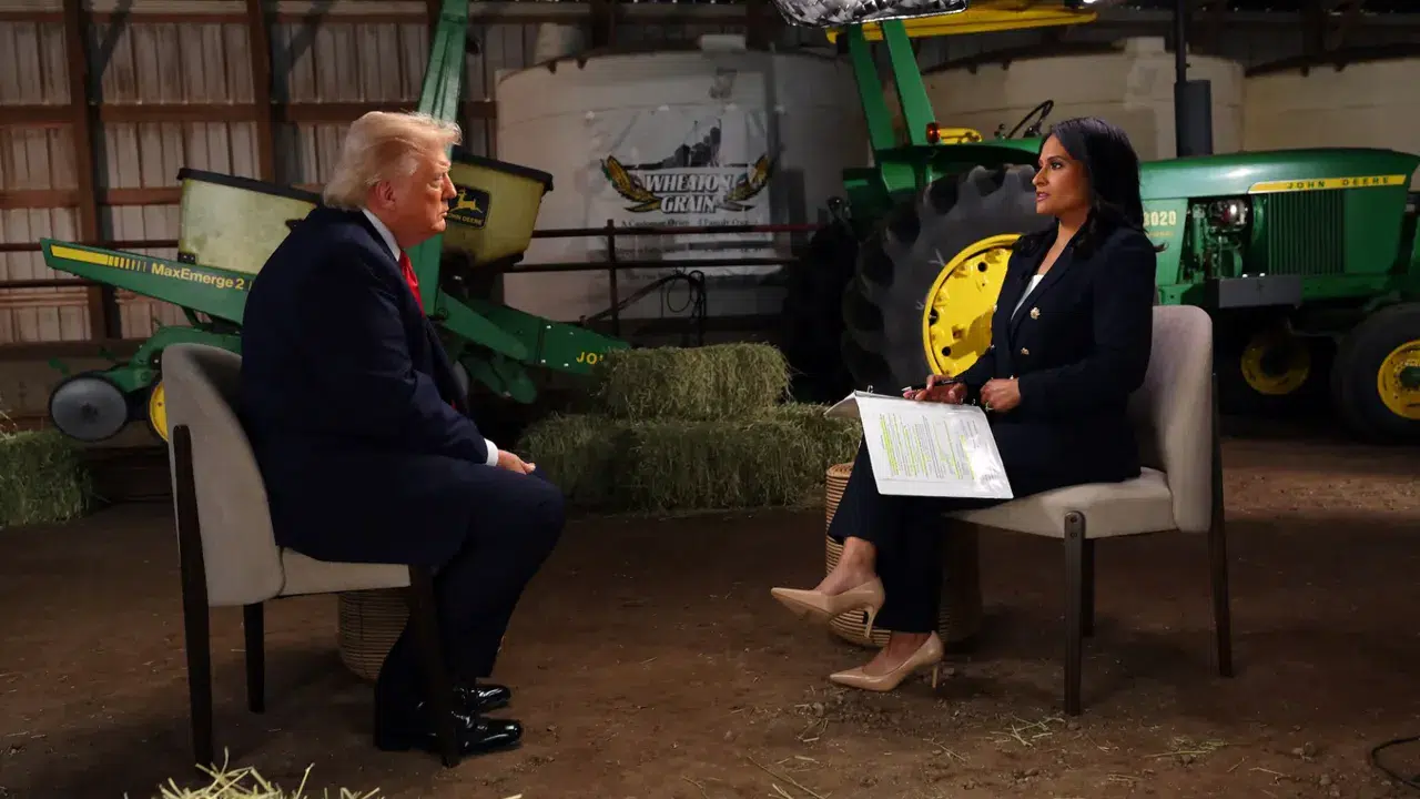 Trump, seçim hilesi sorusu sonrası röportajı yarıda kesti: “