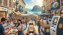 İsviçre'nin Lugano kentinde bitcoin neredeyse tek ödeme sistemi haline geldi!