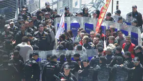 Taksim’de 1 Mayıs anmasına müdahale: Gözaltılar var