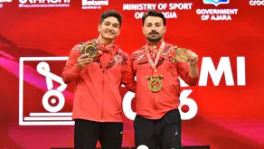 Milli halterci Muhammed Furkan Özbek Avrupa şampiyonu oldu