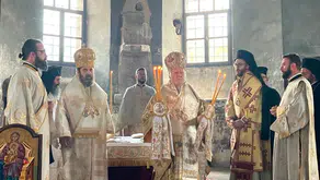 Fener Rum Patriği Bartholomeos Nevşehir'de pazar ayinini yönetti