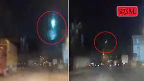 İstanbul semalarında geceyi aydınlatan meteor kamerada