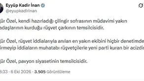 AK Parti'den Özgür Özel'e sert çıkış: Rüşvet iddiaları üzerinden ağır ithamlar