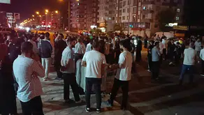 Batman'da yaya geçidi dehşeti: Öfkeli mahalleli yolu trafiğe kapattı
