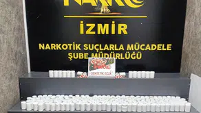 Torbalı'da narkotik operasyonu: Toprağın altına gizlenmiş binlerce hap bulundu