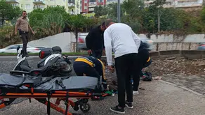 Mudanya'da motosiklet kazası: Bir kişi yaşam mücadelesi veriyor