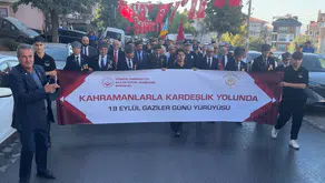 Avcılar'da Gaziler Günü'ne özel anlamlı yürüyüş