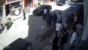 Ereğli'de korku dolu anlar: Buzdolabı patlaması güvenlik kamerasında